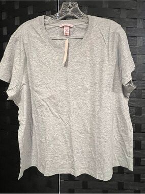 Victoria's Secret Heather Gray Short Sleeve Tee